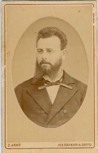 Charles Alerini entre 1879 et 1881- Numérisation Isabelle Alérini — Archives de la famille Alérini