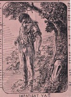 Impatient va !! , détail (Album de l’Ile des Pins, n°44, paru le 7 mai 1879) Musée d’art et d’histoire – Saint-Denis. Cliché : Sdc   