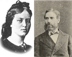 Anna Jaclard (1844-1887) et Victor Jaclard (1840-1903)