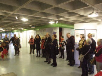Dieppe 2012 - Inauguration de notre exposition « La Commune et les arts  » 