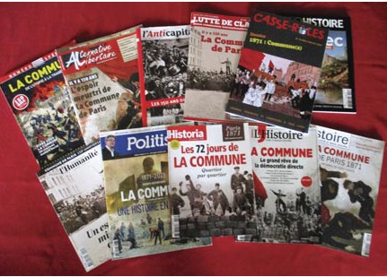 Magazines sur la Commune de Paris pour le 150ème anniversaire
