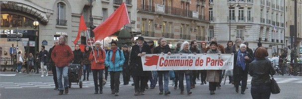 Parcours communard, 18 mars 2019 dans le 6ème arrondissement de Paris