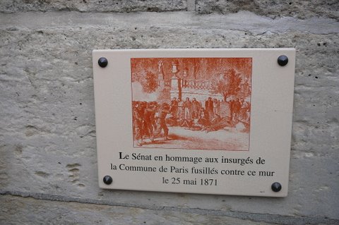 Plaque sénat