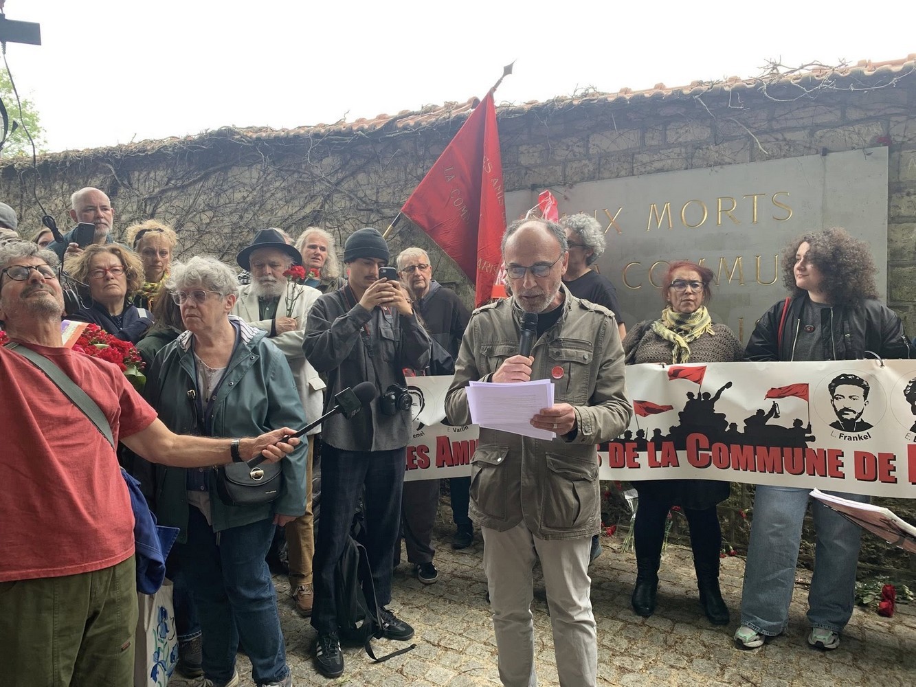 Montée au Mur des Fédérés du 24 mai 2025