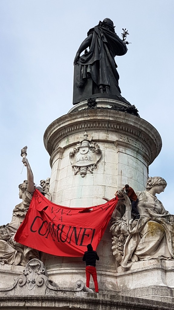 150ème anniversaire de la Commune de Paris - 29 mai 2021, place de la République