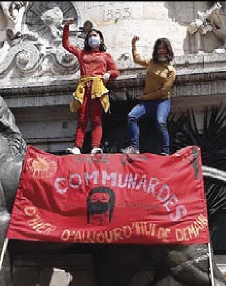 29 mai 2021 - 150ème anniversaire de la Commune de Paris - Place de la République 29 mai 2021 - 150ème anniversaire de la Commune de Paris - Place de la République