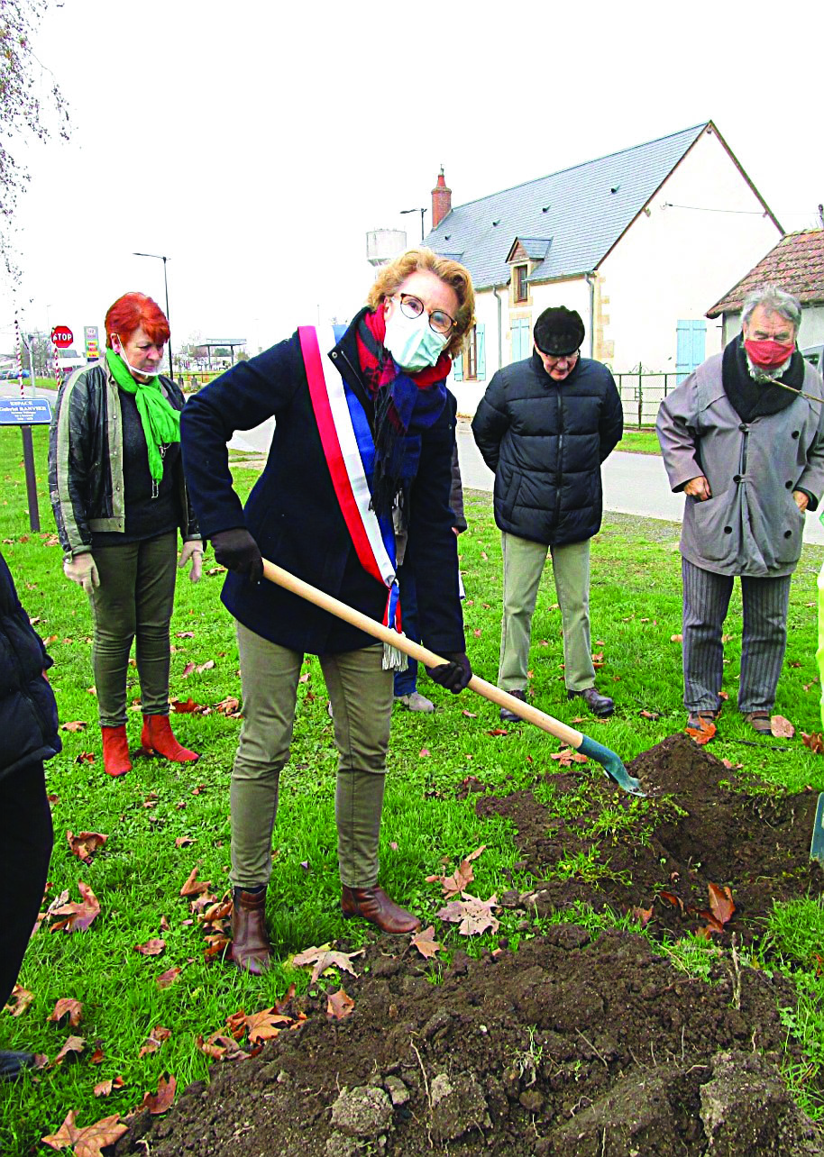 Hommage Gabriel Ranvier dans la commune  de Baugy  