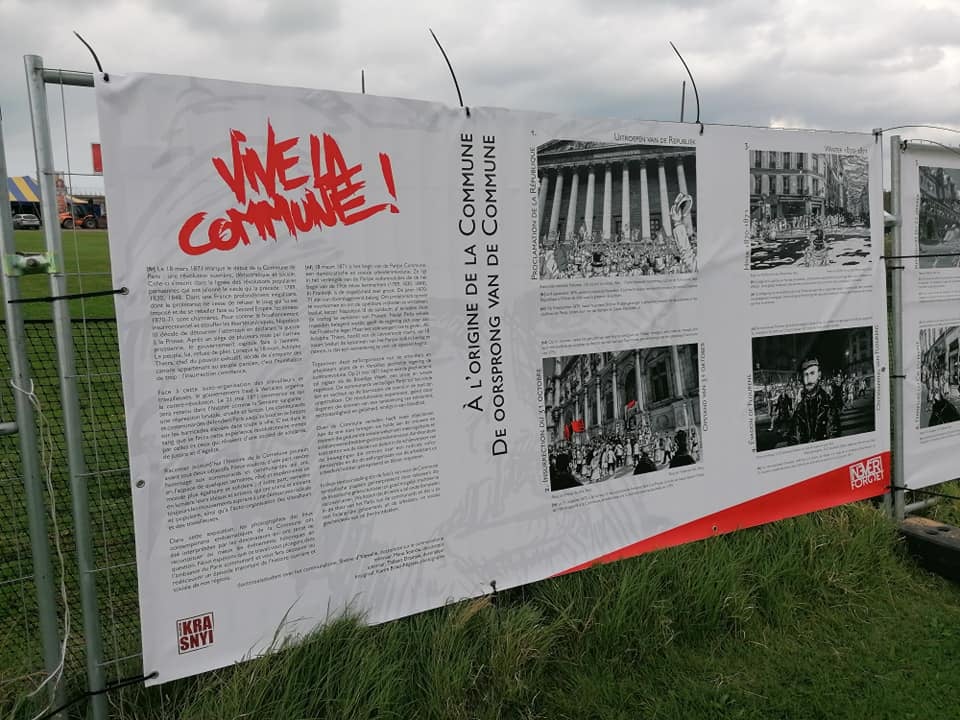 150ème anniversaire de la Commune en Belgique - Expositions, conférences, théâtre sur la Commune de Paris