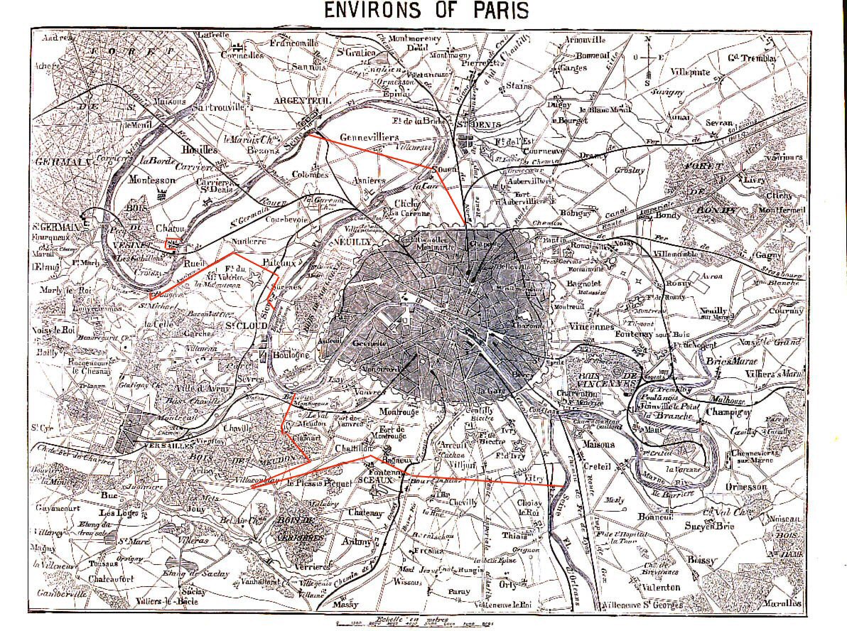 Carte CommunedeParis 3Avril1871