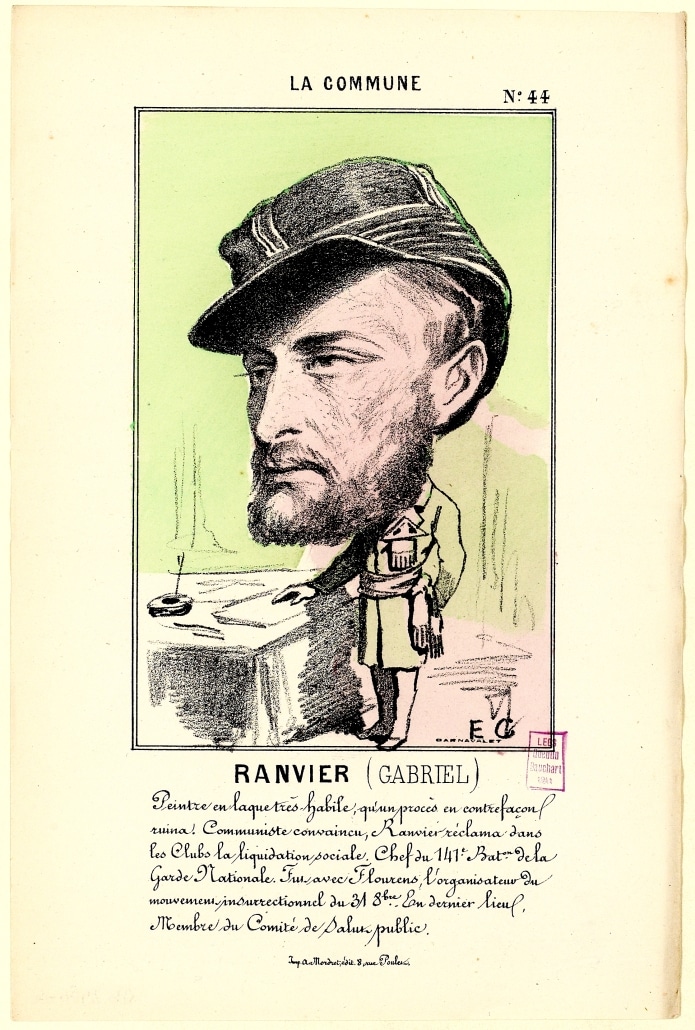 Gabrie Ranvier (1829-1879) maire du 20e arrondissement  (source : © Musée Carnavalet – Histoire de Paris)