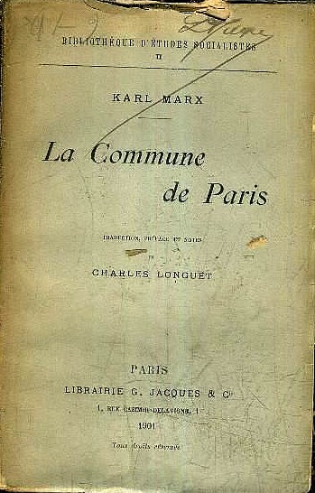 Karl Marx, Commune de Paris, préface de Charles Longuet, 1901