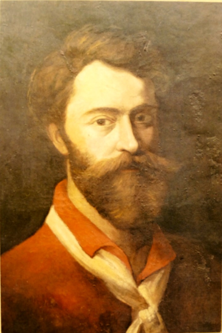 Portait d’Édouard Vaillant (1840-1915) peint par Ernest-Victor Hareux, 1874