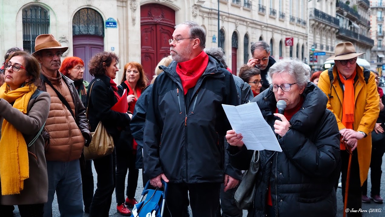 Rue du Coq Héron, Sylvie Pépino rend hommage à André Léo