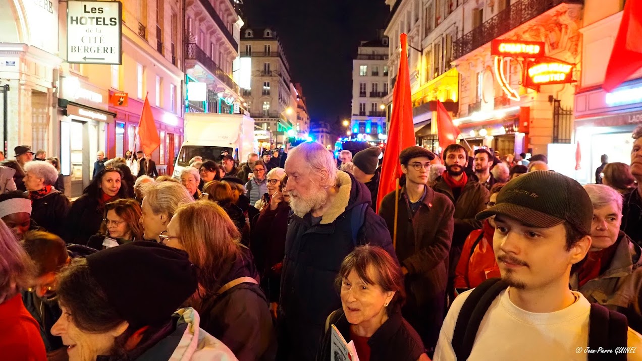 Fin de la manifestation du 18 mars 2024