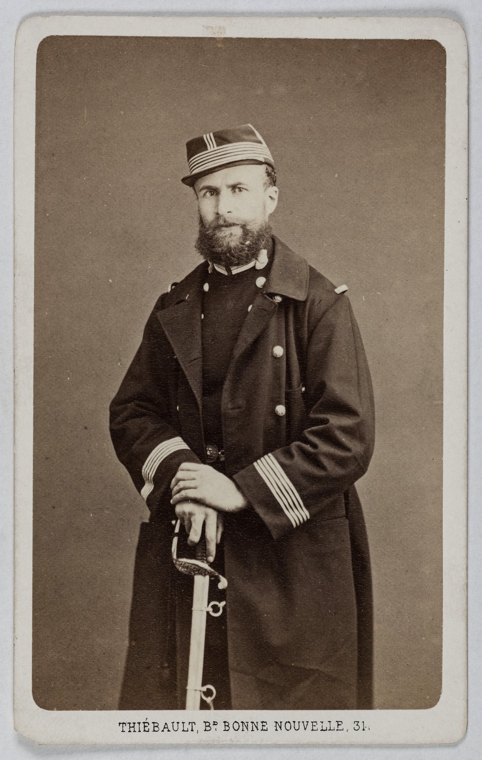 Gustave Flourens (1838-1871) Professeur au Collège de France membre de la Commune - photographie avant 1871 (CC0 Paris Musées / Musée Carnavalet)