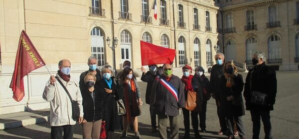 Marseille - Hommage à Gaston Crémieux le 29 novembre 2020