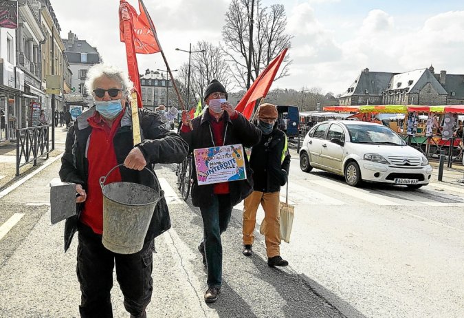 18 mars 2021 - Lannion, commémoration du début de la Commune de Paris