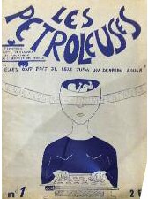 Couverture du n°1 du journal féministe Les pétroleuses Couverture du n°1 du journal féministe "Les pétroleuses"