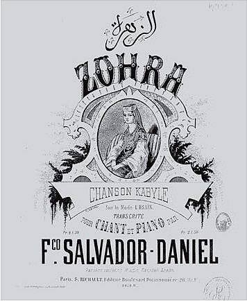 Livret de Zohra - Chanson Kabyle - Francisco Salvador-Daniel