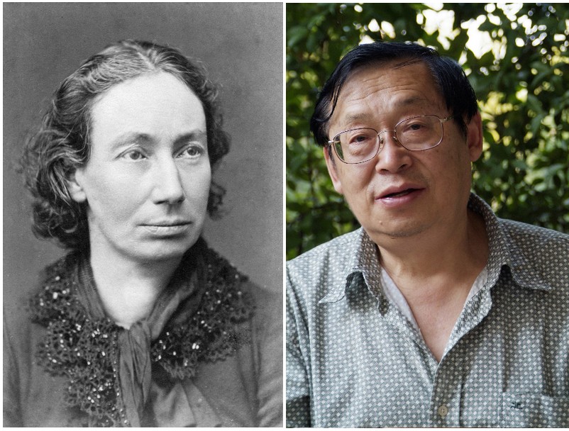 Louise Michel et l'écrivain chinois Shen Dali