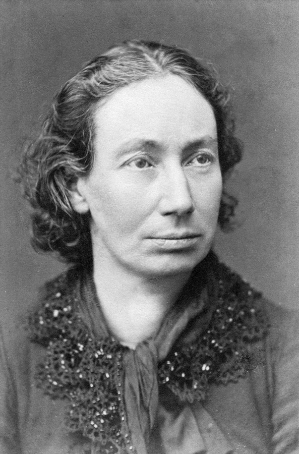 Louise Michel (1830-1905) vers 1880