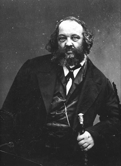 Mikhail Bakounine (1814-1876) par Nadar