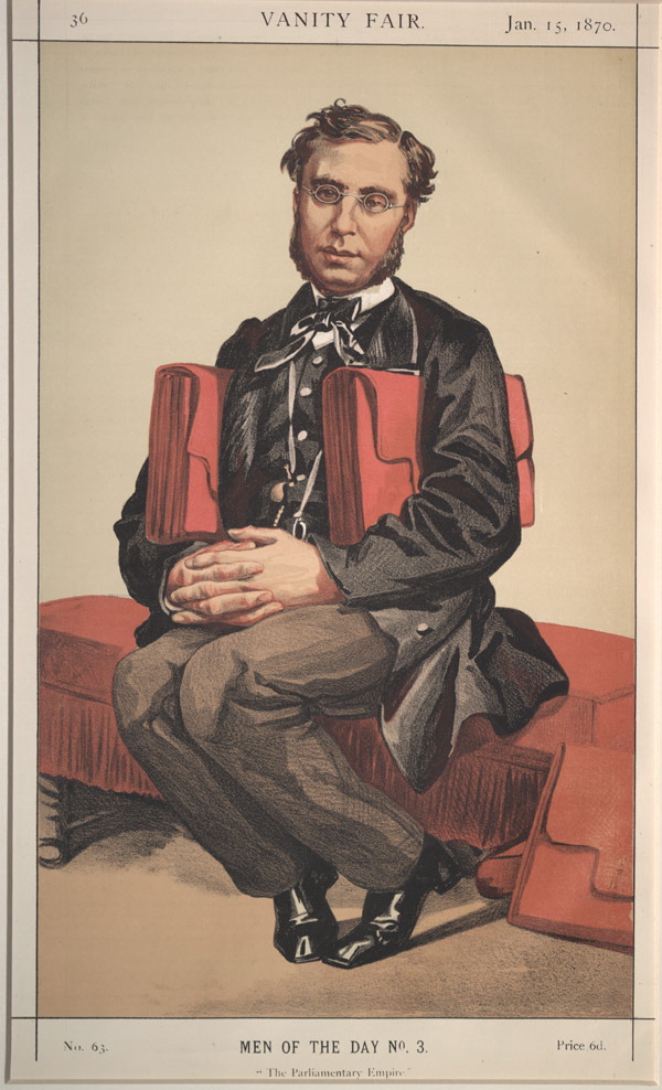Caricature d’Émile Ollivier (1870)