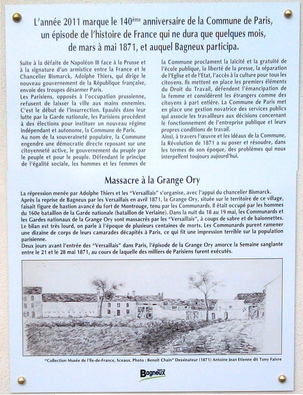 La Grange Ory La Grange Ory