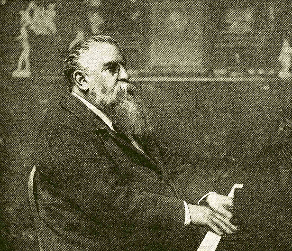  Stéphane Raoul Pugno (1852-1914) - Compositeur attitré de la Commune de Paris. (Photographie publiée dans Musica, juillet 1904.  © Bibliothèque du conservatoire de Genève)