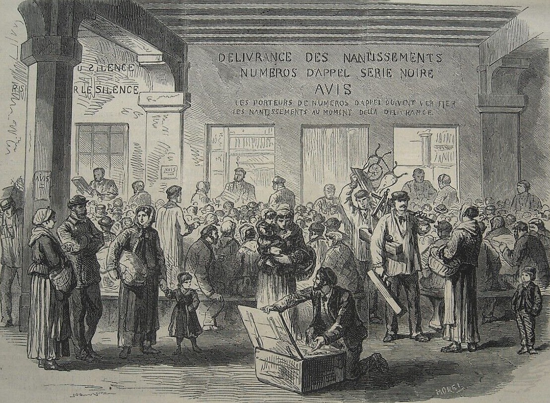 La Commune rend aux ouvriers leurs outils gagés La Commune rend aux ouvriers leurs outils gagés au Mont de Piété.