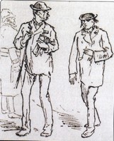 Rimbaud et Verlaine par Régamey Rimbaud et Verlaine par Régamey