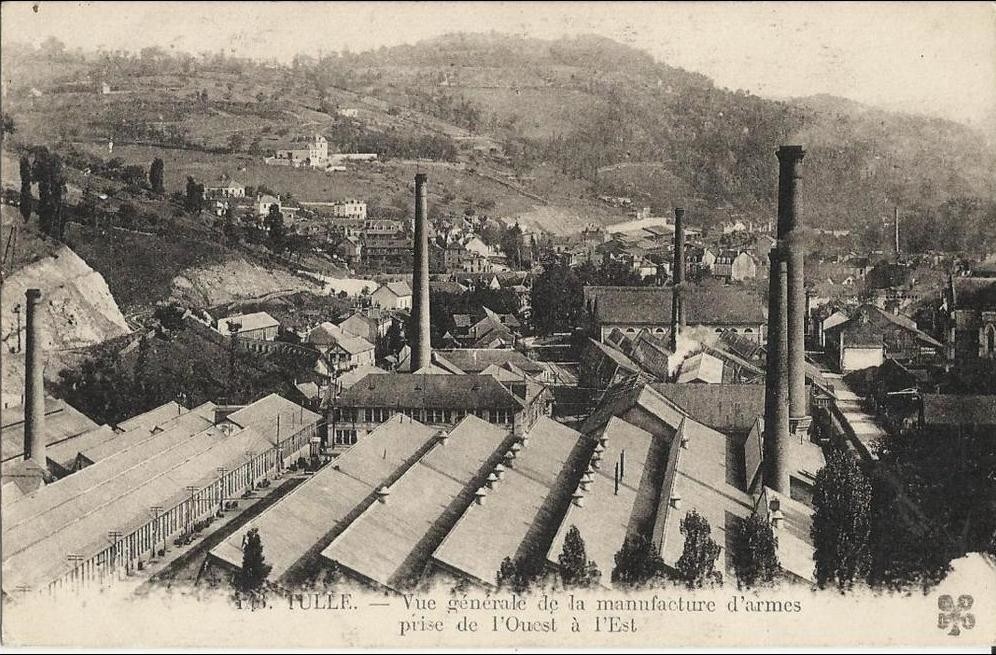 Manufacture d'Armes de Tulle - Carte postale ancienne