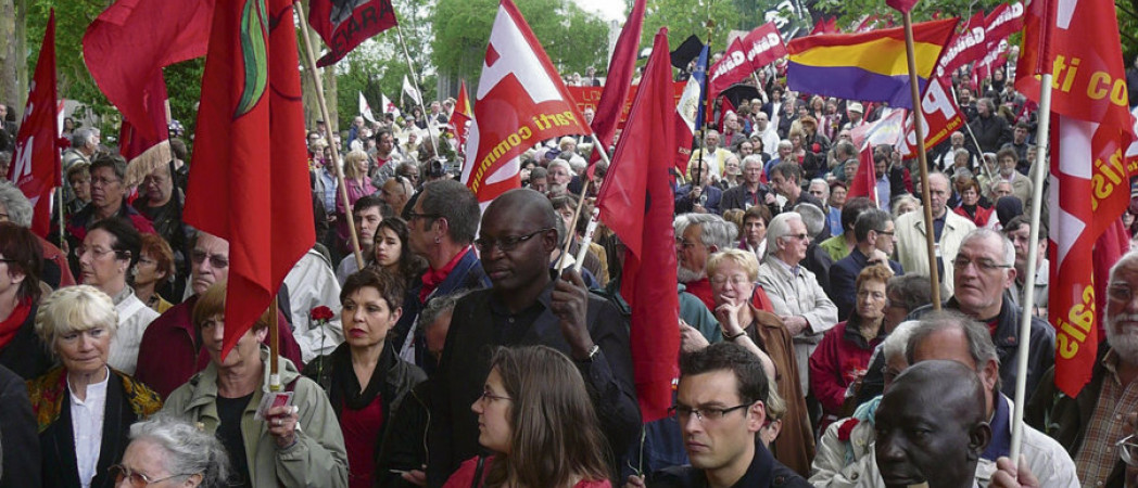 Au Mur des Fédérés en mai 2015