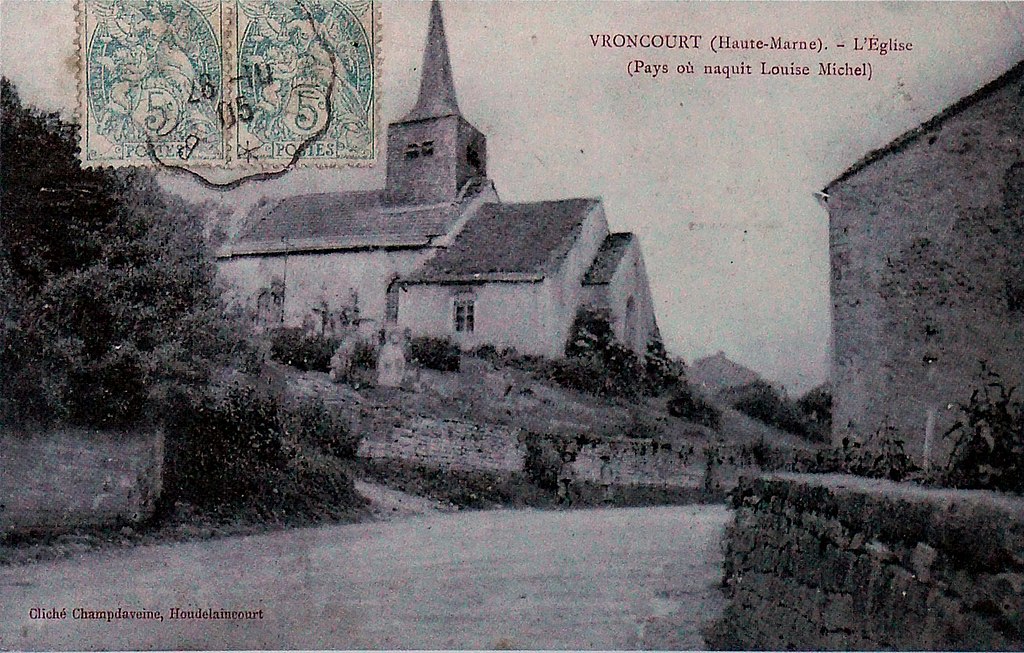 Village de Vroncourt, payx où naquit Louise Michel