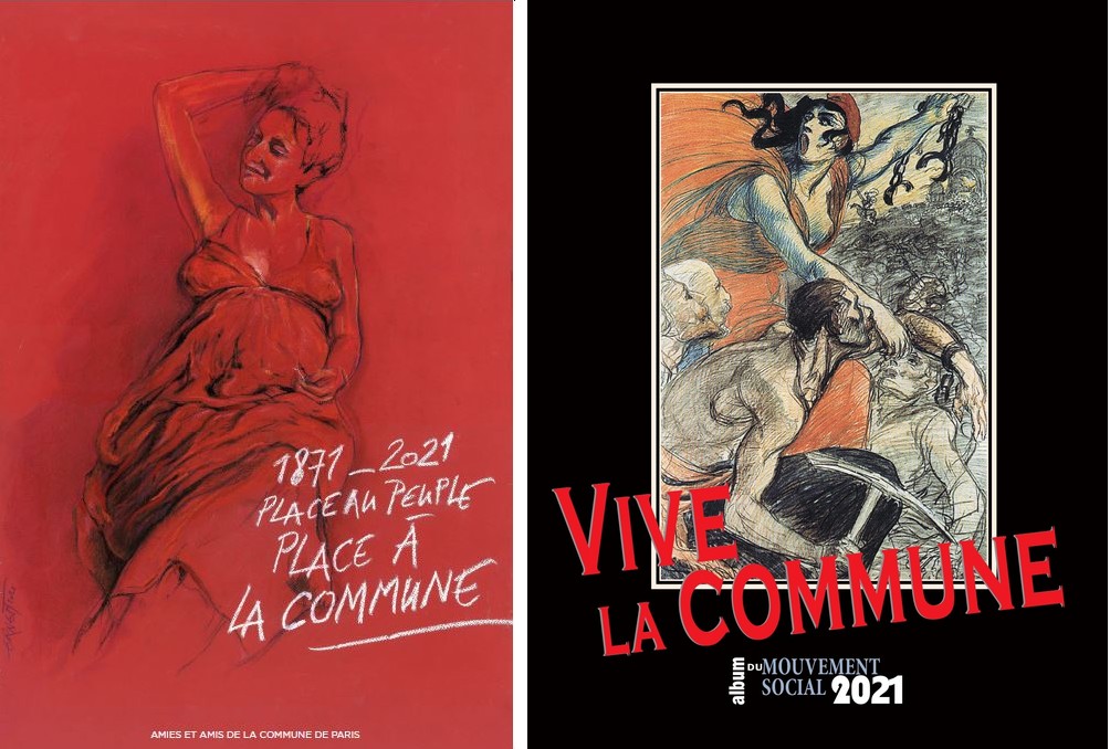 Pour se procurer l'affiche d'Ernest Pignon-Ernst et l'agenda 2021 du 150eme anniversaire de la Commune