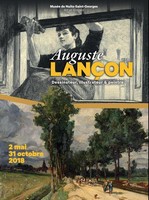 Affiche de l'exposition Auguste Lançon