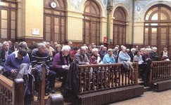 Mercredi 18 novembre 2015, à la Bourse du Travail pour suivre un colloque consacré à Édouard Vaillant organisé à l’initiative des Amies et Amis de la Commune et de l’Institut de recherches de la FSU