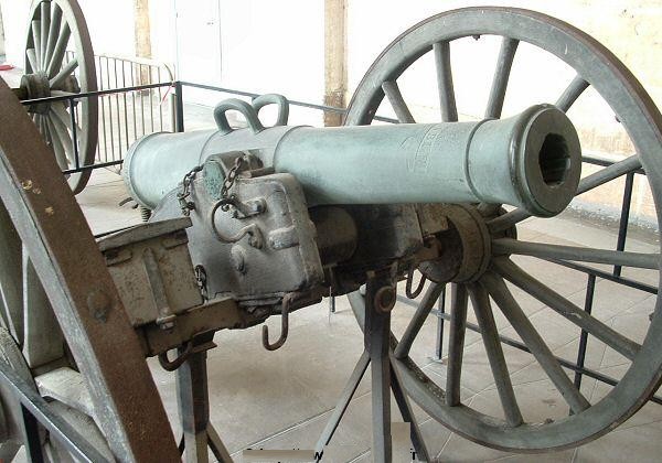 Canon de campagne de 4 - modèle 1858 (Musée de l'Armée - Paris)