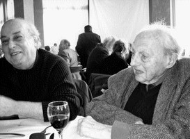 Jacques Zwirn (à gauche) avec Marcel Cerf
