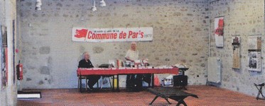 Creuse 2017,Bernard Bondieu et Jocelyne Guglielmi dans la salle Cheminadour 