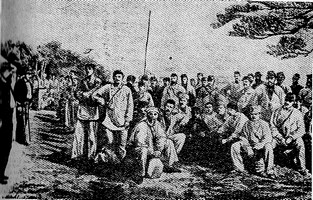 Communards déportés sur la presqu’île Ducos Communards déportés sur la presqu’île Ducos