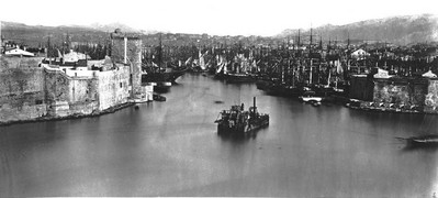 Entrée du port de Marseille en 1869