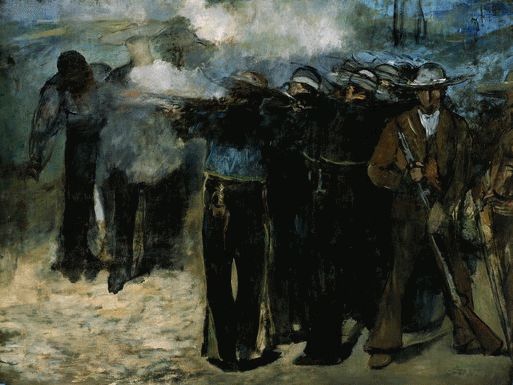 Édouard Manet, L’exécution de Maximilien, 1867, Museum of Fine Arts, Boston