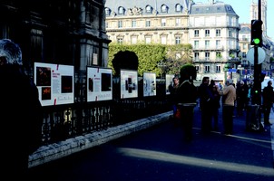 Exposition «  1871. Les 72 jours de la Commune » sur les grilles de l’Hôtel de Ville de Paris - 2016