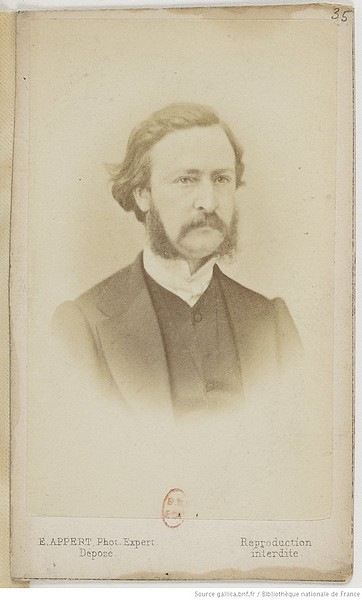 Gaston Crémieux - Photographie Appert (Source : Gallica/BNF)