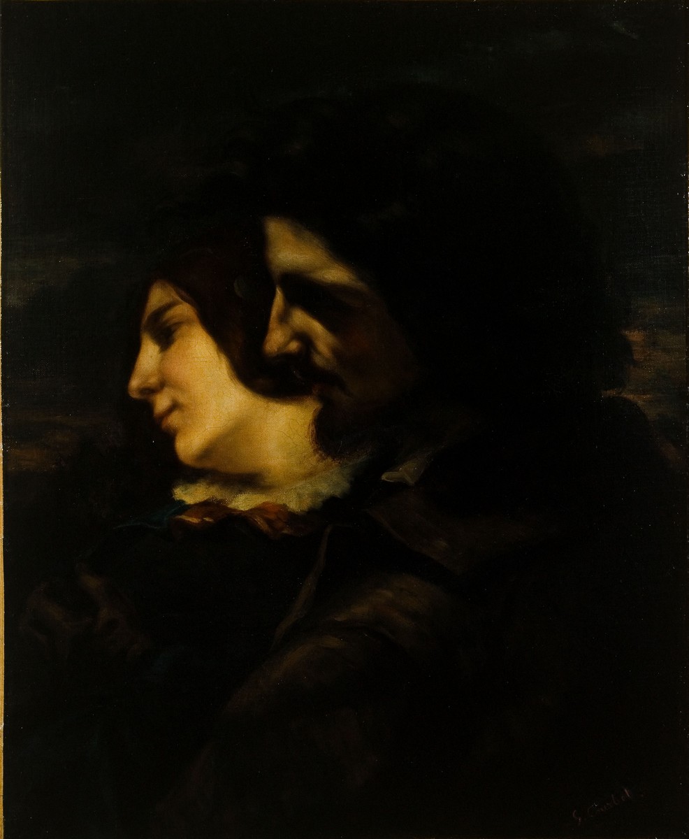 Gustave Courbet - Les Amants dans la campagne, sentiment du jeune âge, 1844 (CC0 Paris Musées / Petit Palais, musée des Beaux-Arts de la Ville de Paris)