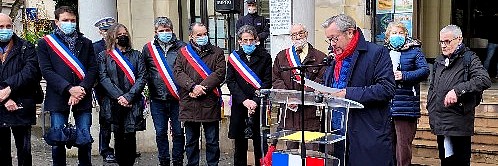 Hommage à Maxime Lisbonne - 5 décembre 2021, Les Lilas, discoursde Philippe Autrive