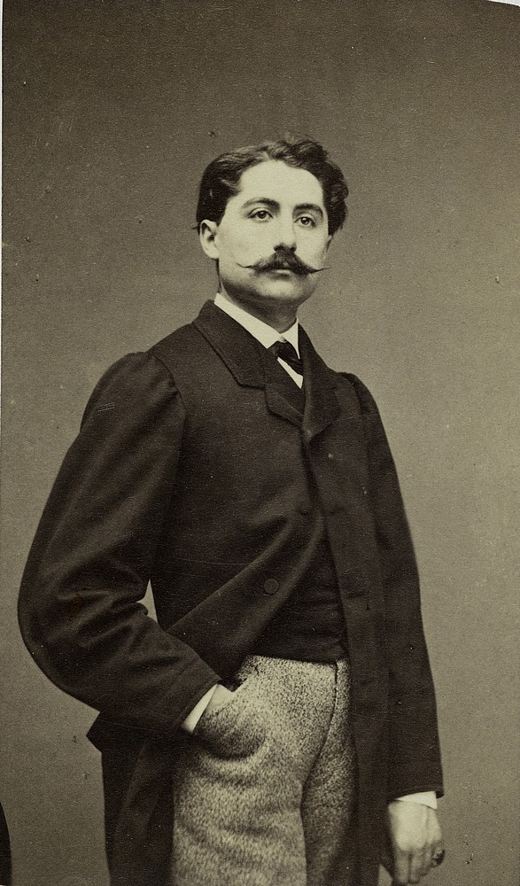 Portrait de Grousset Paschal, (1845-1909), (journaliste, membre de la Commune)  par Legé, Georges Mathurin , Photographe (Musée Carnavalet - Histoire de Paris)