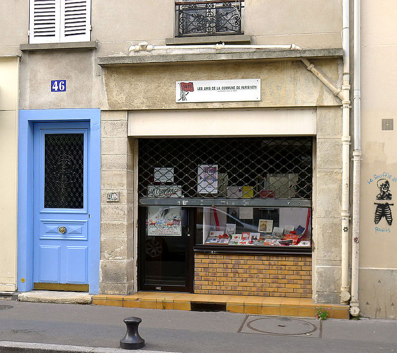 Local des Amies et Amis de la Commune à Paris