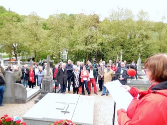 hommage aux Luxembourgeois combattants de la Commune  (9 mai 2015)